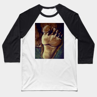 Bigfoot&#39;s foot Baseball T-Shirt